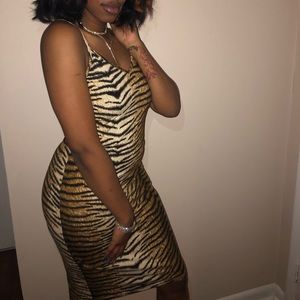 Tiger print Dress